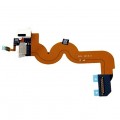 iPod Touch 5th Gen charging port flex cable with handsfree port [White]
